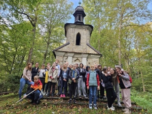 aktualność: Z wizytą w nadleśnictwie.