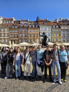 Wycieczka klasy 6b do Warszawy. aktualność: Wycieczka klasy 6b do Warszawy.