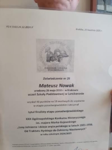 XXX Ogólnopolski Konkurs Historyczny. aktualność: XXX Ogólnopolski Konkurs Historyczny.